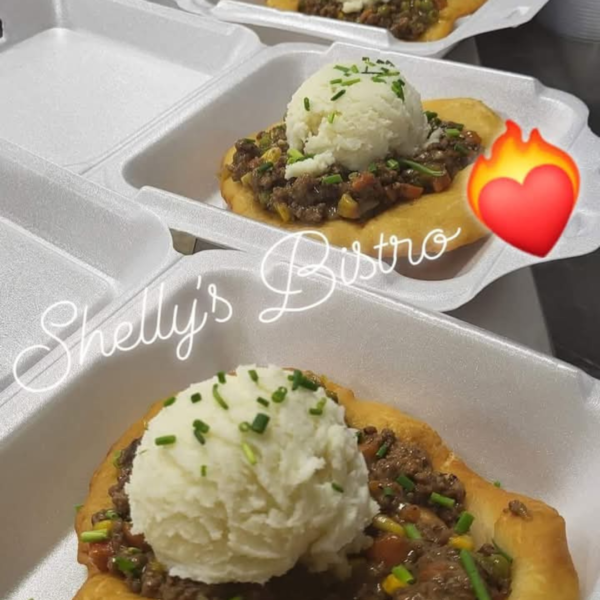 Shepherd's Pie on Fry Bread